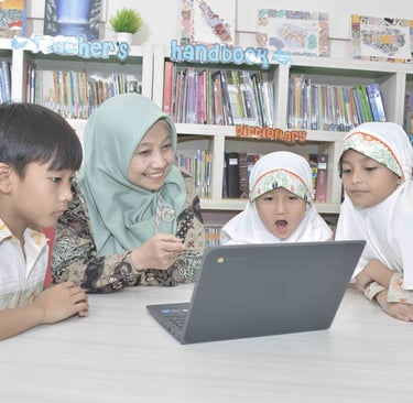 guru dan murid primary school