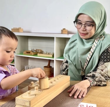 murid dan guru playschool