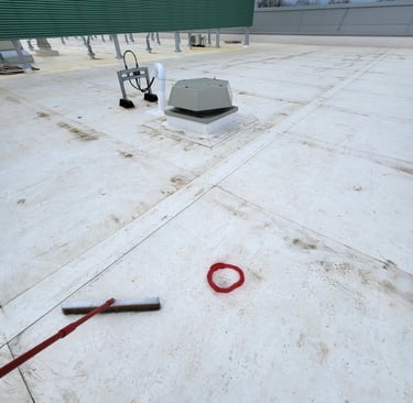 Electronic leak detection Commercial flat Roof Co. Waterford