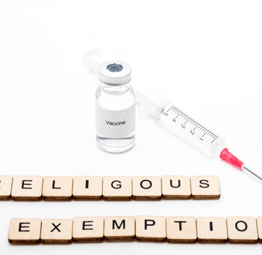 vaccine religious exemption for vaccine 
