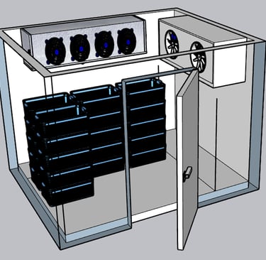 diseño y montaje de cuartos frios