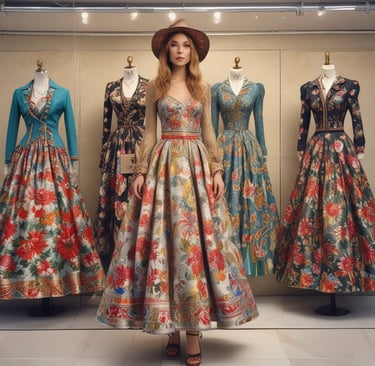 Rows of green seedlings are lined up in a field, separated by black irrigation pipes. The landscape is surrounded by dense, dark green foliage and trees, giving the scene a natural and serene atmosphere.