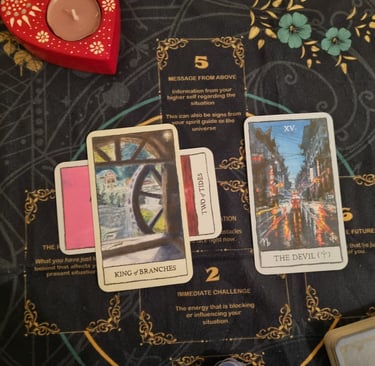 Simple Tarot Spread for Clarity, 3-Card Tarot Reading Explained