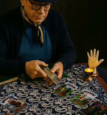 Rob Hamilton 4th generation Romani reader