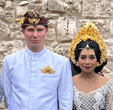 James and Santhi Cintya Dewi Radiant Massage Bali