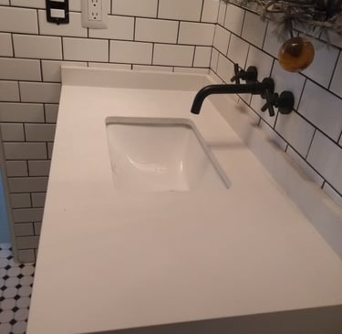 Cubierta para lavamanos