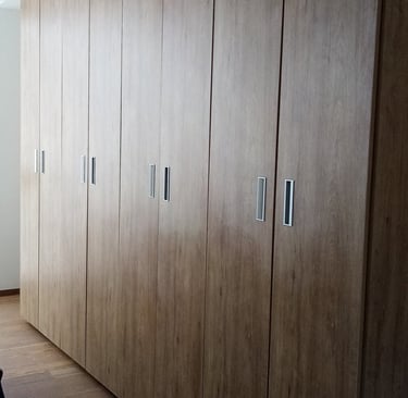 Closet puertas melamina