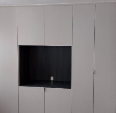 Closet puertas en melamina