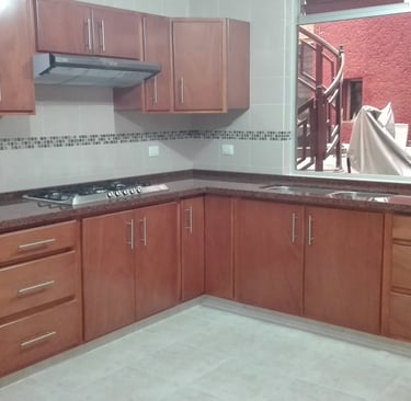 Cocina enchapada