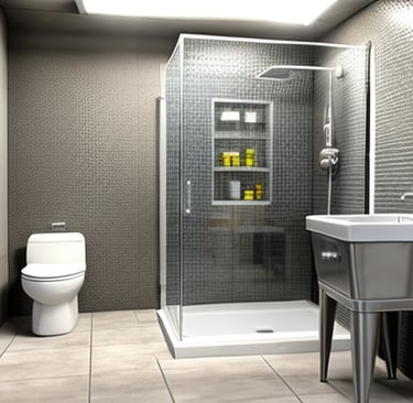 Rendering of Diamond Garage Condos full bath