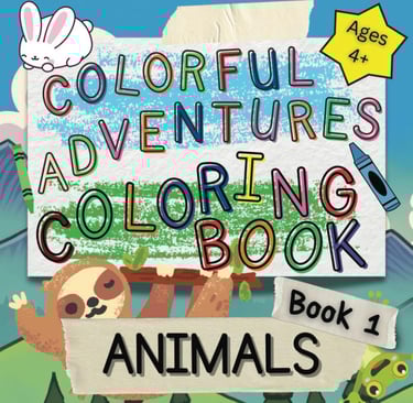 Colorful Adventures Coloring Book Animals