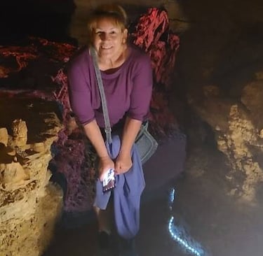 Chattanooga, TN - You have to duck in this passageway at Raccoon Mountain Caverns