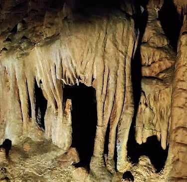 Chattanooga, TN - the growing stalagmites & stalactites at Raccoon Mountain Caverns