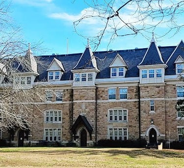 Sewanee - University opened in 1868 and mostly made from stone taken from the mountain