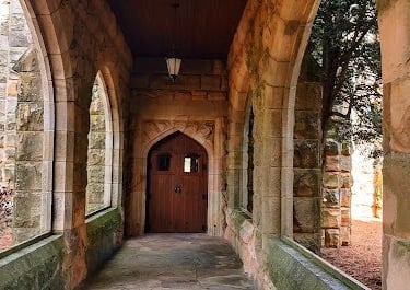 Sewanee - the structures have been weathered and look authentic to their time period
