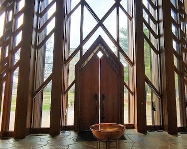 Sewanee - Chapel of the Apostles is a masterpiece made from wood, glass, and stone