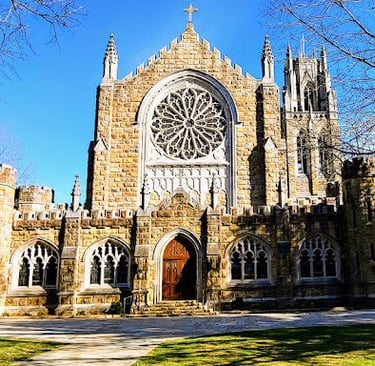 Sewanee - the All Saints Chapel is impressive & magnificent likely from the Medieval or Gothic era