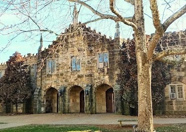 Sewanee - A weathered & discolored castle, perhaps the groundskeeper quit!