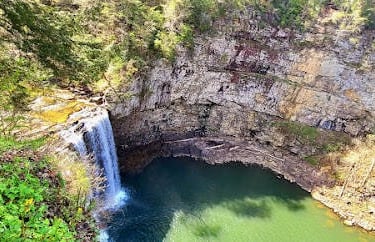 Fall Creek Falls, Pikeville - View from above Cane Creek Falls & circular rock cliffs