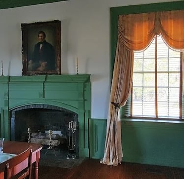 Chatsworth, GA - Cherokee Chief Vann's home, dining room