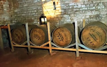 Chatsworth, GA - Cherokee Chief Vann's home, private stash of whiskey barrels