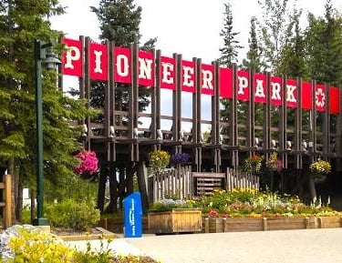 Fairbanks, AK - Pioneer Park has Gold Rush Town, Salmon Bake and more
