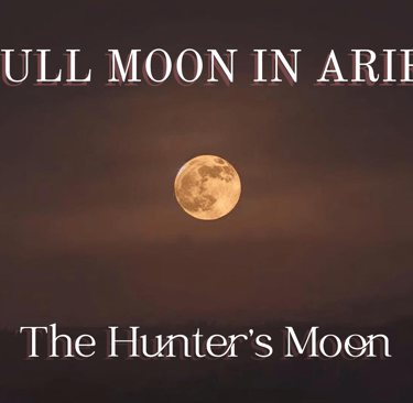 Known as the Hunter’s Moon, this lunar event ignites our inner warrior, awakens our wild instincts, 