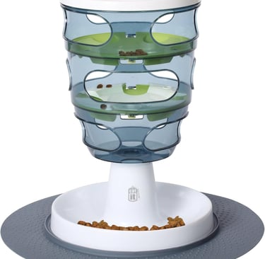 Katzenfutterturm zum Bespielen die der Katzenbetreuung 