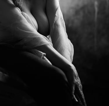 Pose boudoir projet Vénus Grenoble