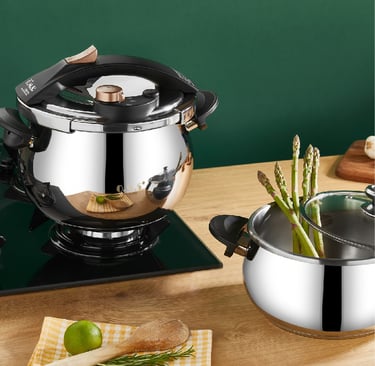 OMS Collection Paslanmaz Celik Tencere Seti