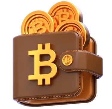 Illustration of a Bitcoin wallet with the iconic Bitcoin logo, representing the option to sell old B