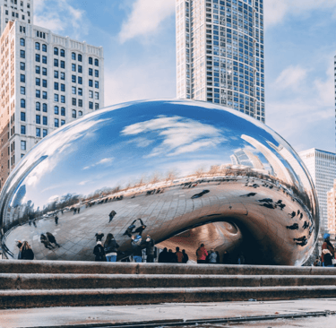 Downtown Chicago Bean Youngs Delivery Service Best Courier Service Chicago IL