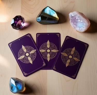 3 cartes de tarot et oracle guidance cartomancie la voix des cartes