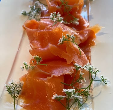 smoked salmon