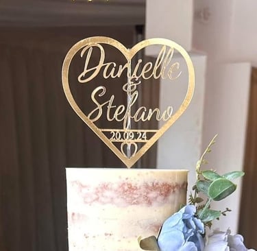 TBD002 - Names and Date in a heart £8