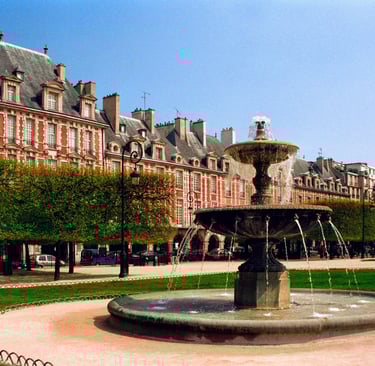 Place des Voyages, Le Marais, Paris, France