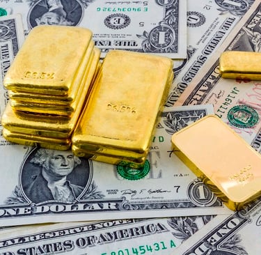Gold's Balancing Act: Trade Wars, Dollar Gains, and Geopolitical Calm