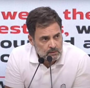 Rahul Gandhi Accuses Modi and Shah of Market Manipulation: Calls for ₹30 Lakh Crore Investor Loss Pr