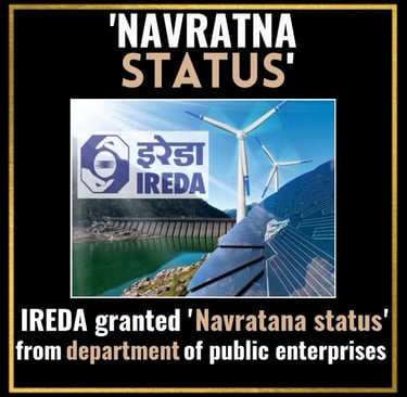 Ireda got navratna status 