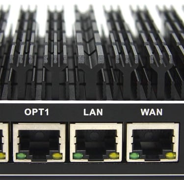 picture of protectli vault a firewall mini appliance