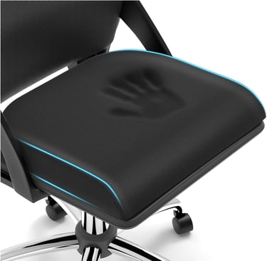 a picture of a large seat cushion with memory foam