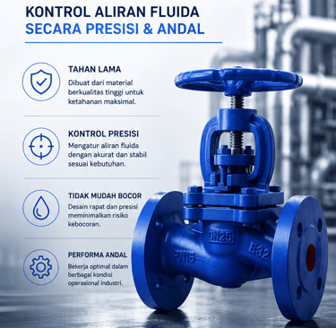 Globe valve ceto cast iron