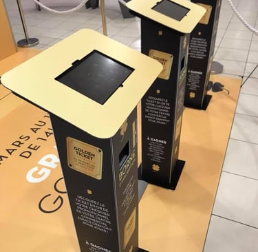 TOTEM DE JEU INTERACTIF