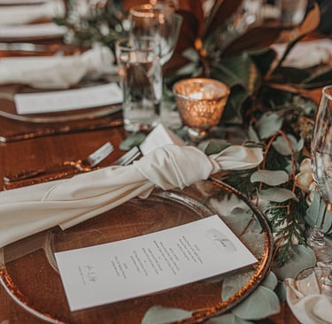 la décoration de mariage
