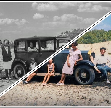 Colorize Black and White Photos - Photo Restoration