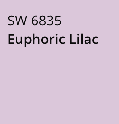 sw 6835 Euphoric Lilac - daeco painting