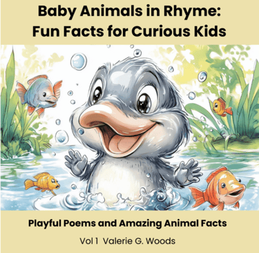 Baby Animals in Rhyme cover with a baby duck