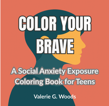 Color Your Brave Cover graphic image of a face