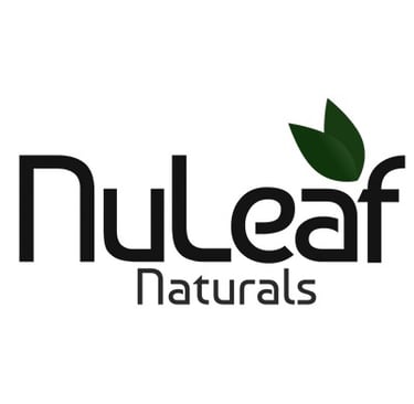 NuLeaf Naturals logo, on click takes user to NuLeaf Naturals CBD Gummy