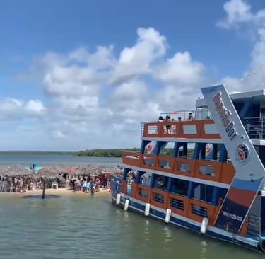 Catamarã para croa do gore.